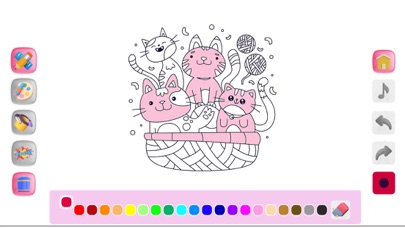 Kawaii Coloring Book Kids Screenshot