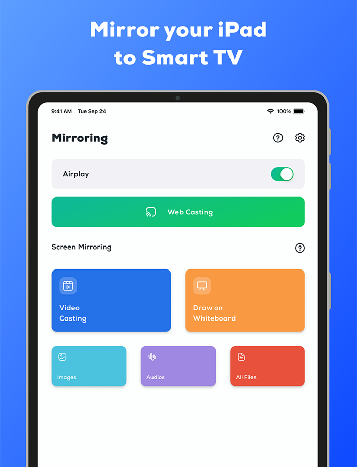 Cast Phone to TV Miracasting