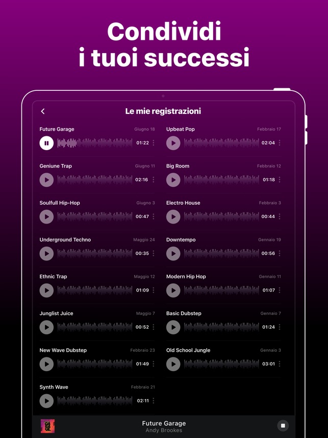 Groovepad - Fare Musica, Ritmi su App Store