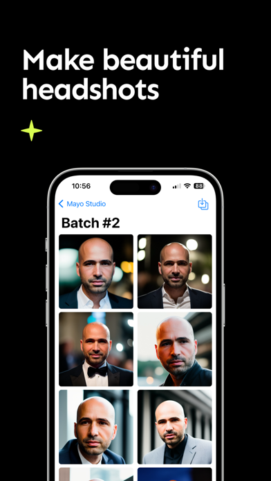 Mayo Studio - AI Headshot Screenshot
