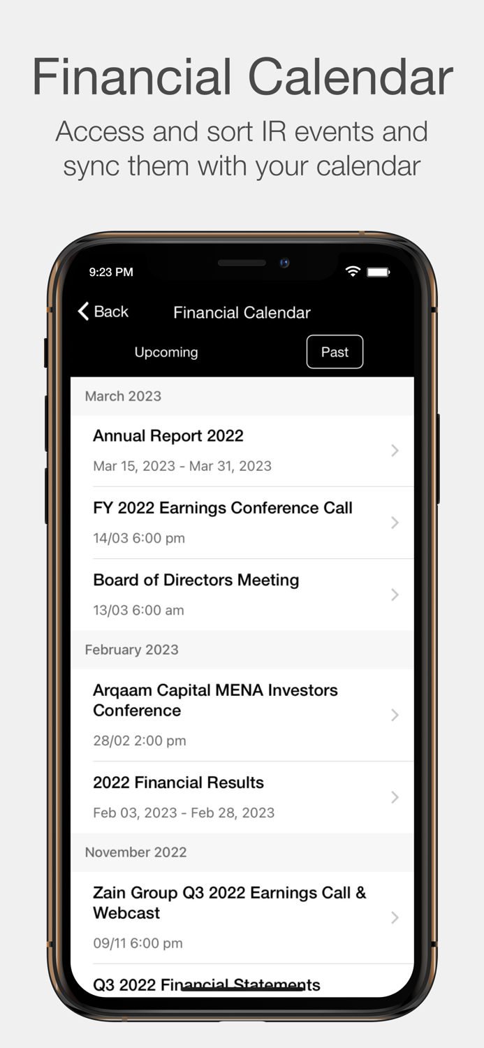 Zain Group Investor Relations