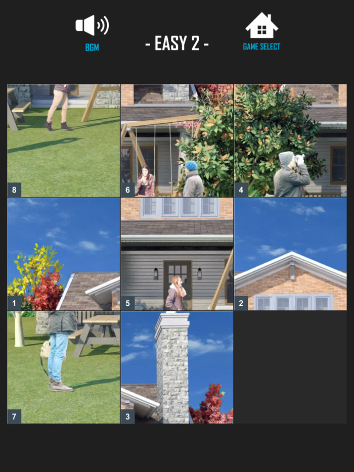 Sliding puzzle for NEAT ESCAPE