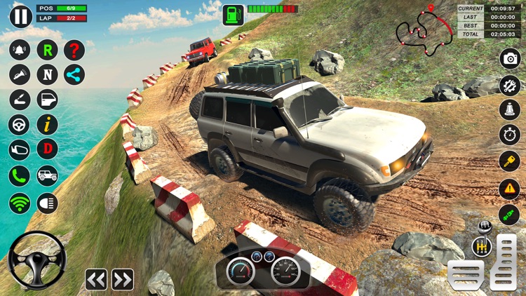 MudRace Offroad Jeep Simulator screenshot-4