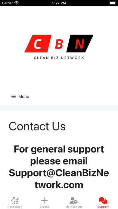 Clean Biz Network Screenshot