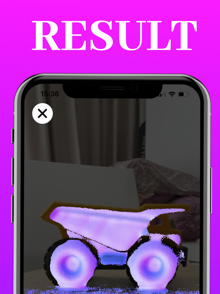 3D TrueDepth Camera Scan