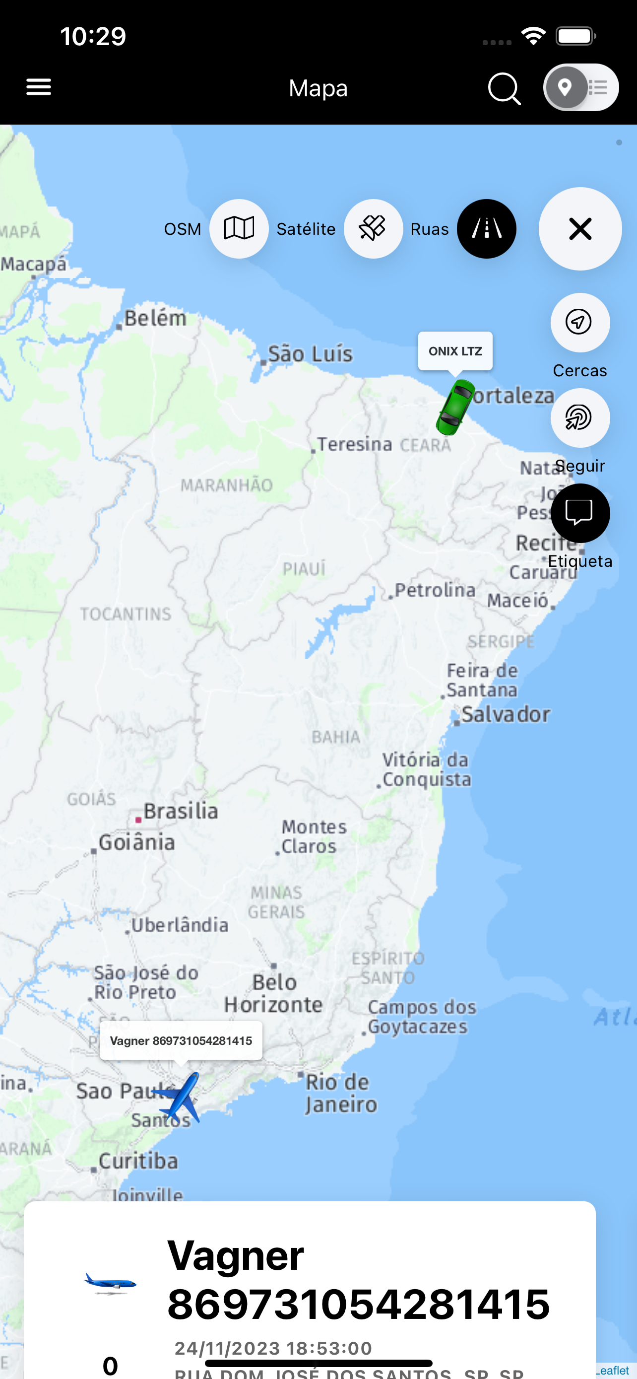 Localizar Rastreamento