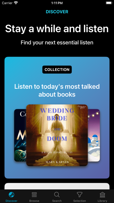 Lismio: Discover Audiobooks Screenshot