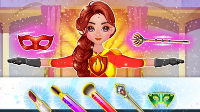 Superhero Girl DIY Makeup Game Screenshot