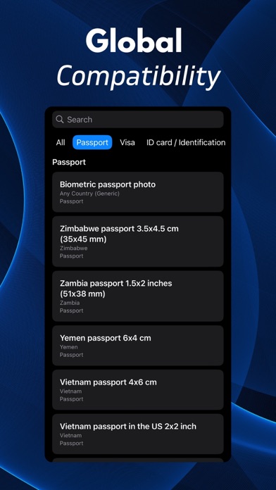 Passport Photo Maker+ Screenshot