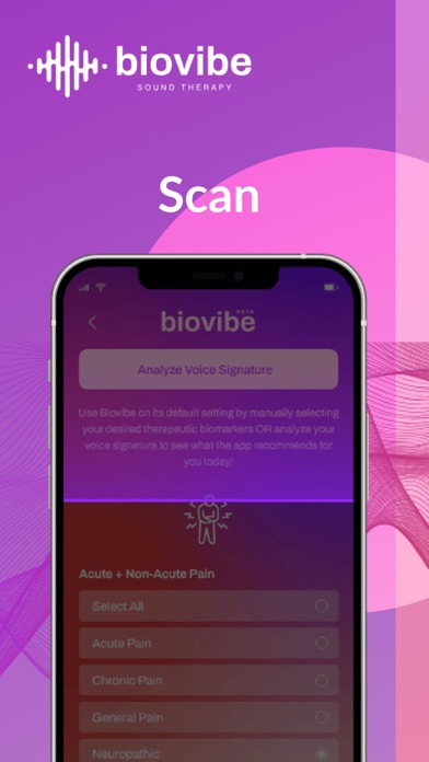 Biovibe Screenshot