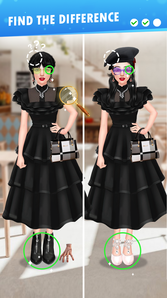 #2. Dress Up: Find Differences (iOS) Bởi: Ta Van Truong