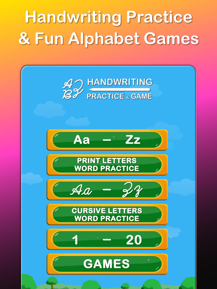 ABC Alphabet Writing Worksheet