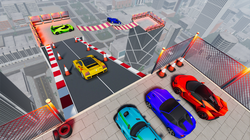 #3. Mega Ramp Car Jumping Game 3D (iOS) 由: Bilal Ahmad