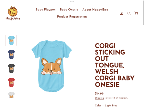 HappyGira iPad screenshot 3 - Shopping app