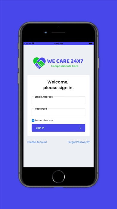 We Care 24X7 Screenshot
