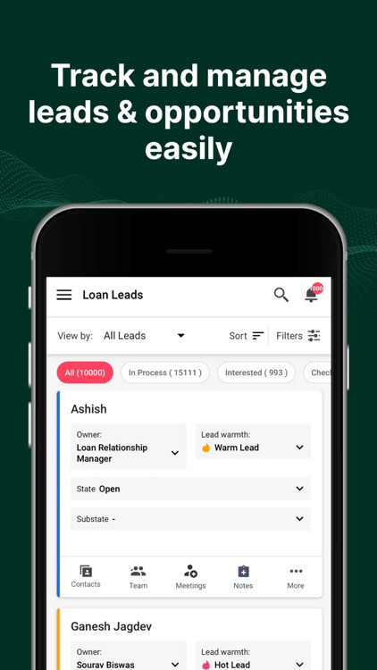 Univw-NB: Mobile CRM Tool App