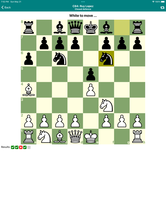 Screenshot #6 pour Chess Opener PRO