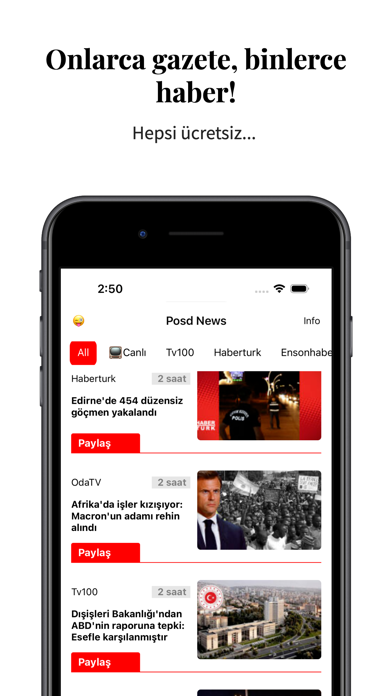 Posd News Screenshot