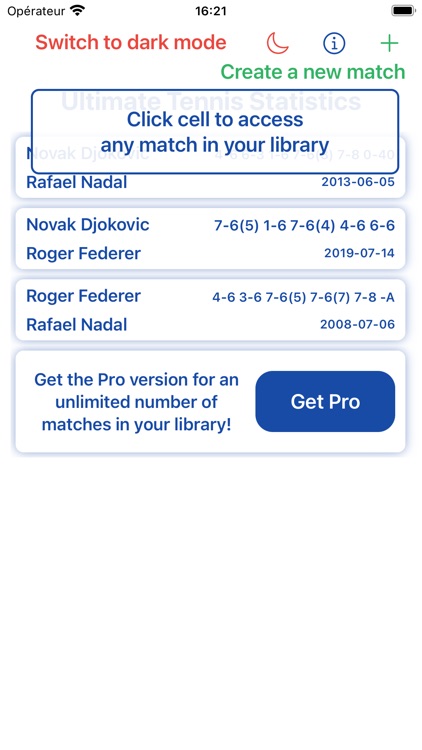 Ultimate Tennis Statistics