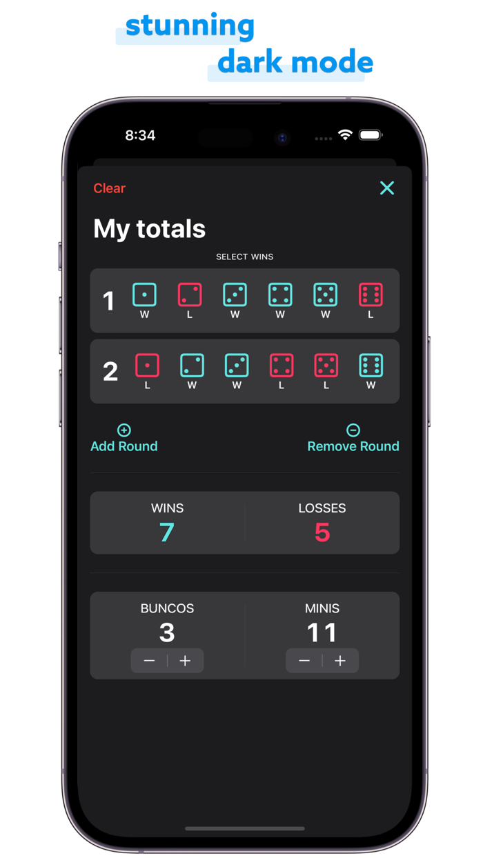 Bunco Scorecard Tally Teams