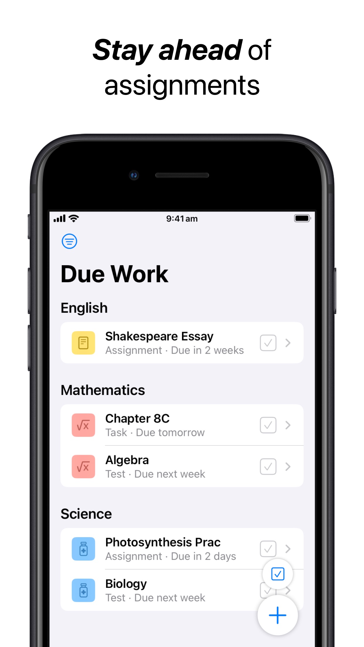 Screenshot do app Schooly: School Organiser