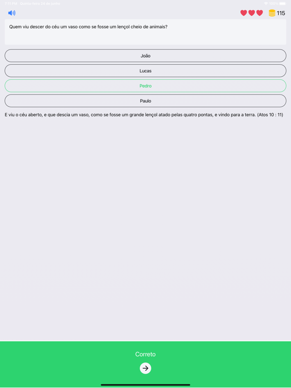 Screenshot #4 pour Perguntas Bíblicas