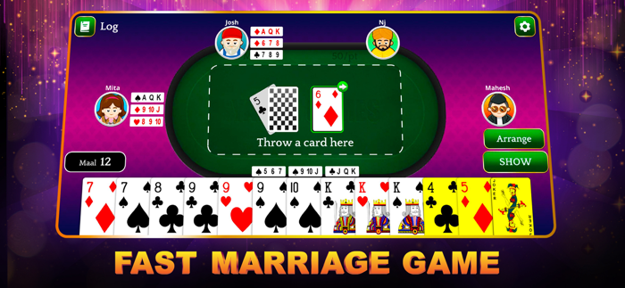 Marriage Card Game