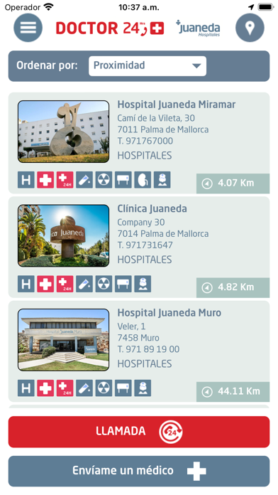 Mallorca Medical Assistance Screenshot