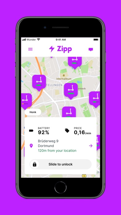 Zipp Mobility Screenshot