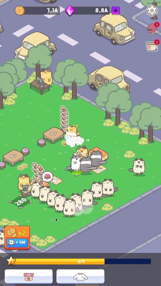 #6. Lazy Cat Shop (iOS) 由: dae woong PARK