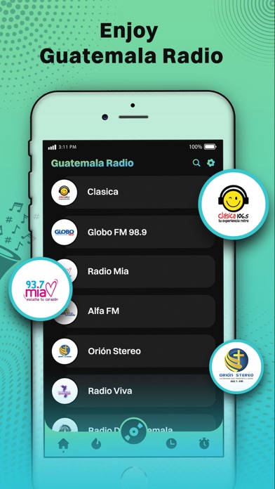 Screenshot #1 pour Radio Guatemala Radio Stations