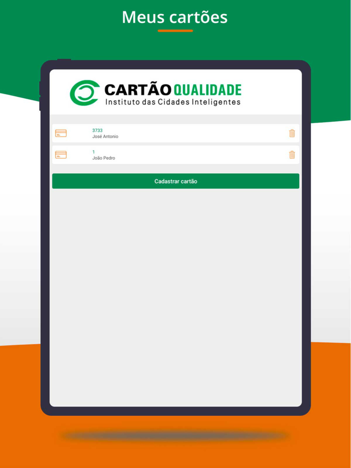 Cartão Qualidade