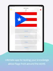 flags learning quiz ipad capturas de pantalla 3