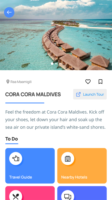 Maldives Virtual Tour Screenshot