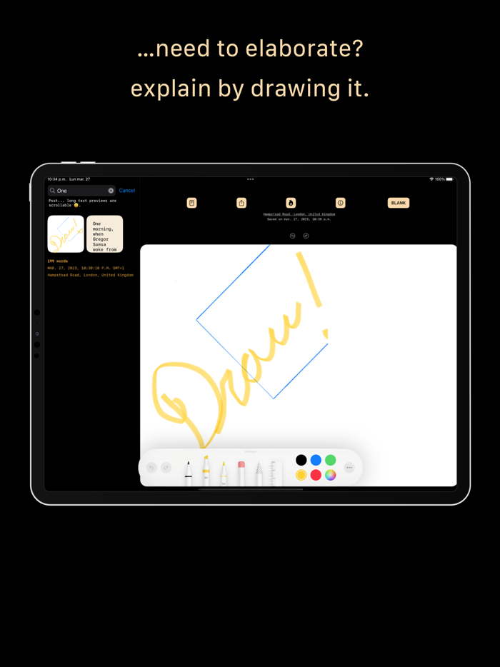 Blank - Simple Notes