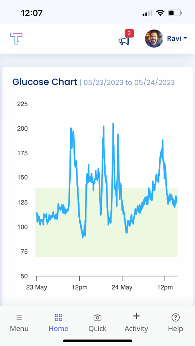 Theia Health Screenshot