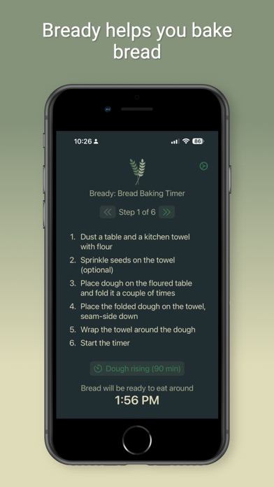 Bready: Bread Baking Timer Screenshot