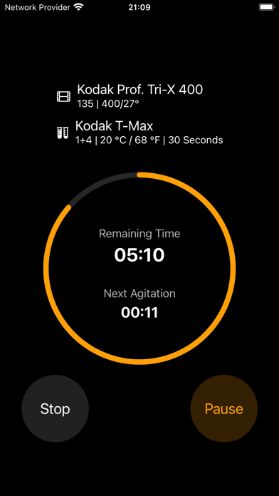 Film Developer Timer Pro Screenshot