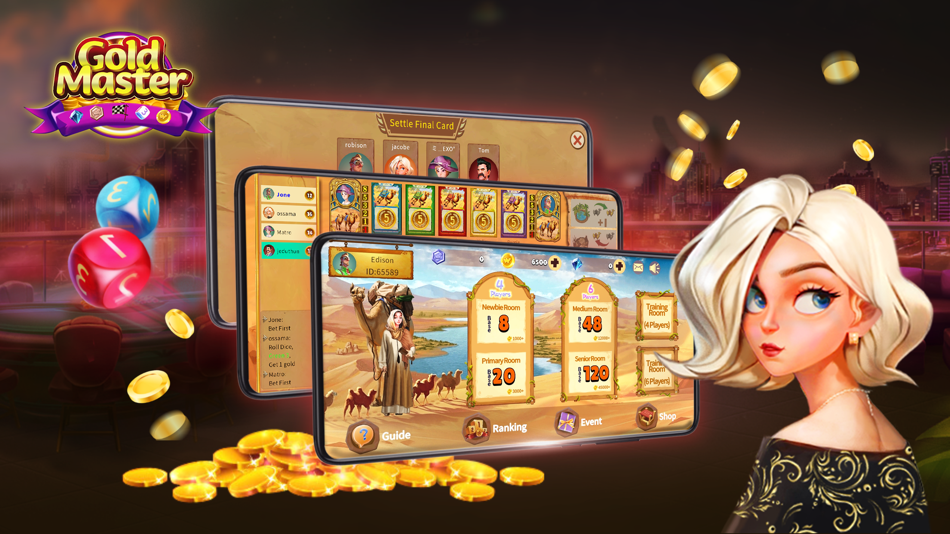 #5. Gold Master Saga (iOS) 由: Surprise Entertainment