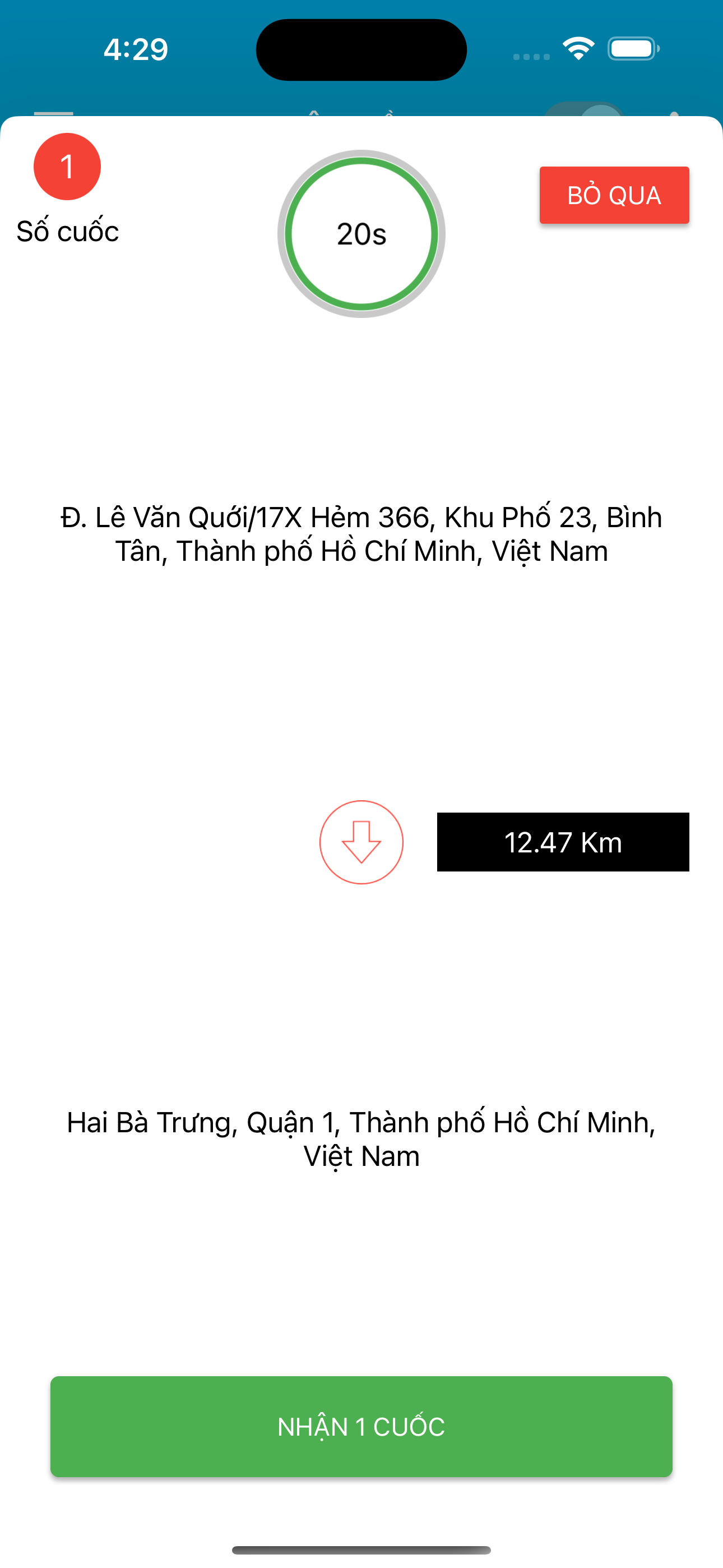 Taxi Thanh Hà Driver