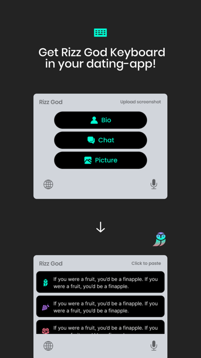 Rizz God - AI Pick Up Linesのおすすめ画像5