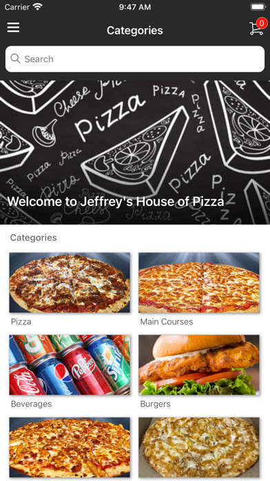Jeffrey's House of Pizza Screenshot