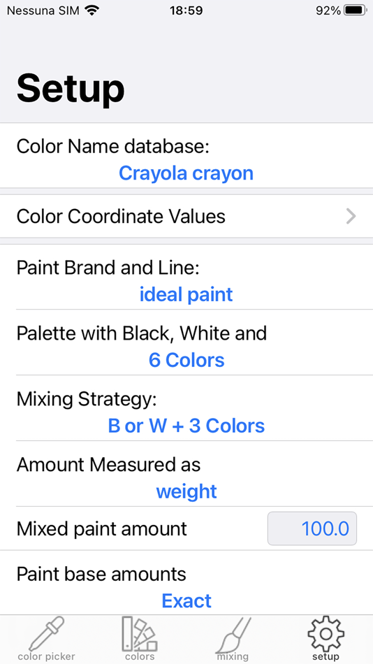 #6. Real Paint mixing tools LITE (iOS) 게시자: AI4res srl
