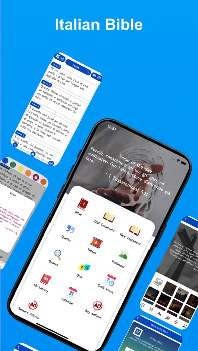 Screenshot #2 pour The Bible in Italian