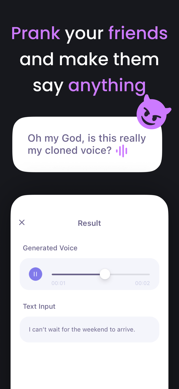 Voice Versa AI Voice Cloning