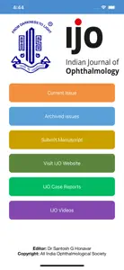 Indian Journal Ophthalmology screenshot #2 for iPhone