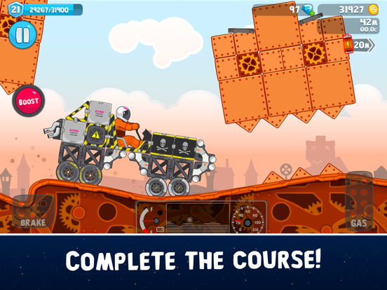 RoverCraft Space Racing iPad app afbeelding 3