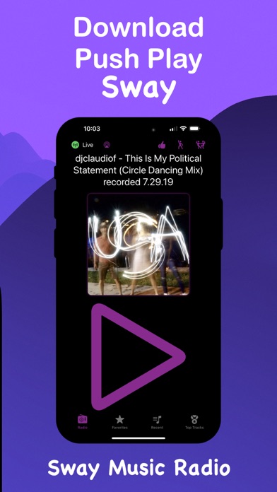 Sway - Music Radio Screenshot