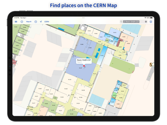 CERN Campus iPad screenshot 3 - Productivity app