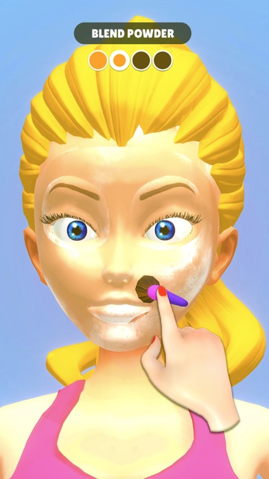 ASMR Peel Off Makeup Screenshot